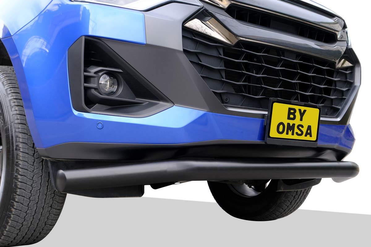 OMSA Isuzu D-Max Texas Ön Alt Koruma Çap:76 Siyah 2020-2024 Arası