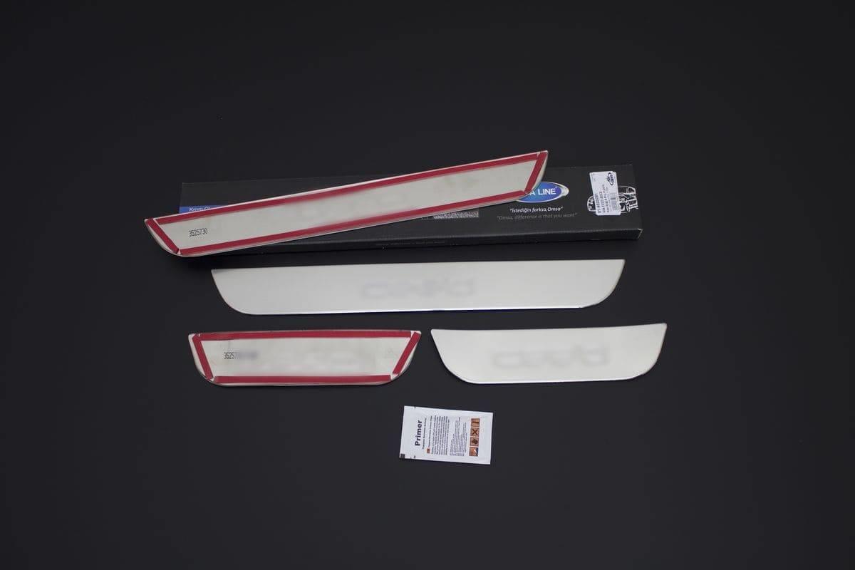 OMSA Kia Ceed Krom Kapı Eşiği 4 Parça 2012-2018 Arası