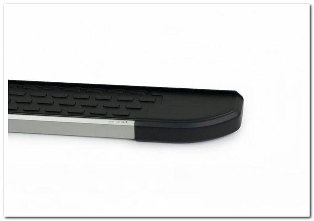 Omsa Line Jeep Renegade 2014 Sonrası Nevada Mat Alüminyum Alınlı Yan Koruma Basamak