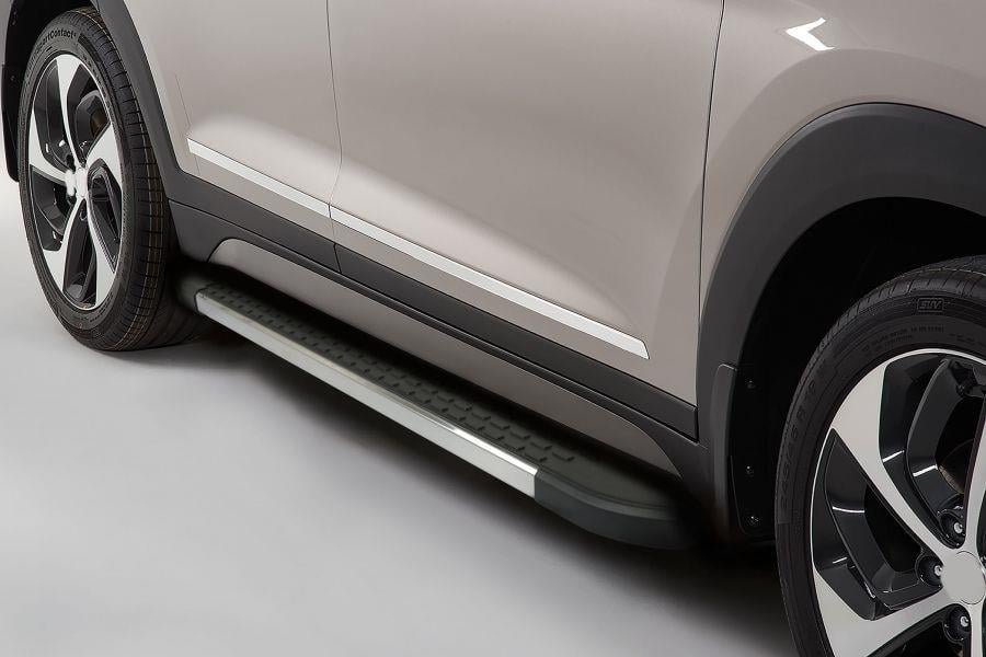 Omsa Line Togg T10X Yan Basamak 2023 Sonrası Nevada Krom Alınlı Yan Koruma Basamak