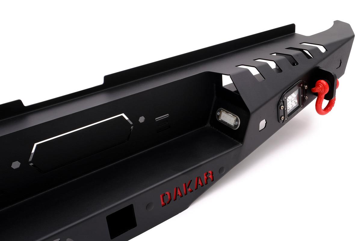 OMSA Mitsubishi L200 Dakar Çelik Arka Tampon Ledli Sensörlü 2020 ve Sonrası