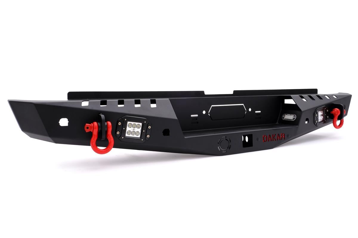 OMSA Mitsubishi L200 Dakar Çelik Arka Tampon Ledli Sensörlü 2020 ve Sonrası