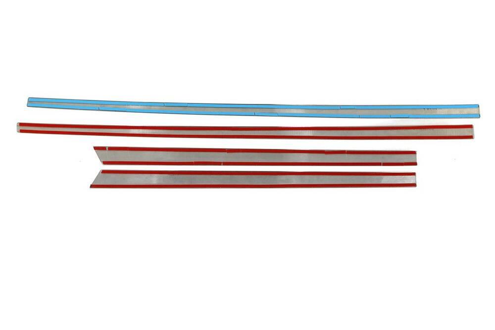 OMSA Mitsubishi L200 Krom Yan Kapı Çıtası 4 Parça 2020 ve Sonrası