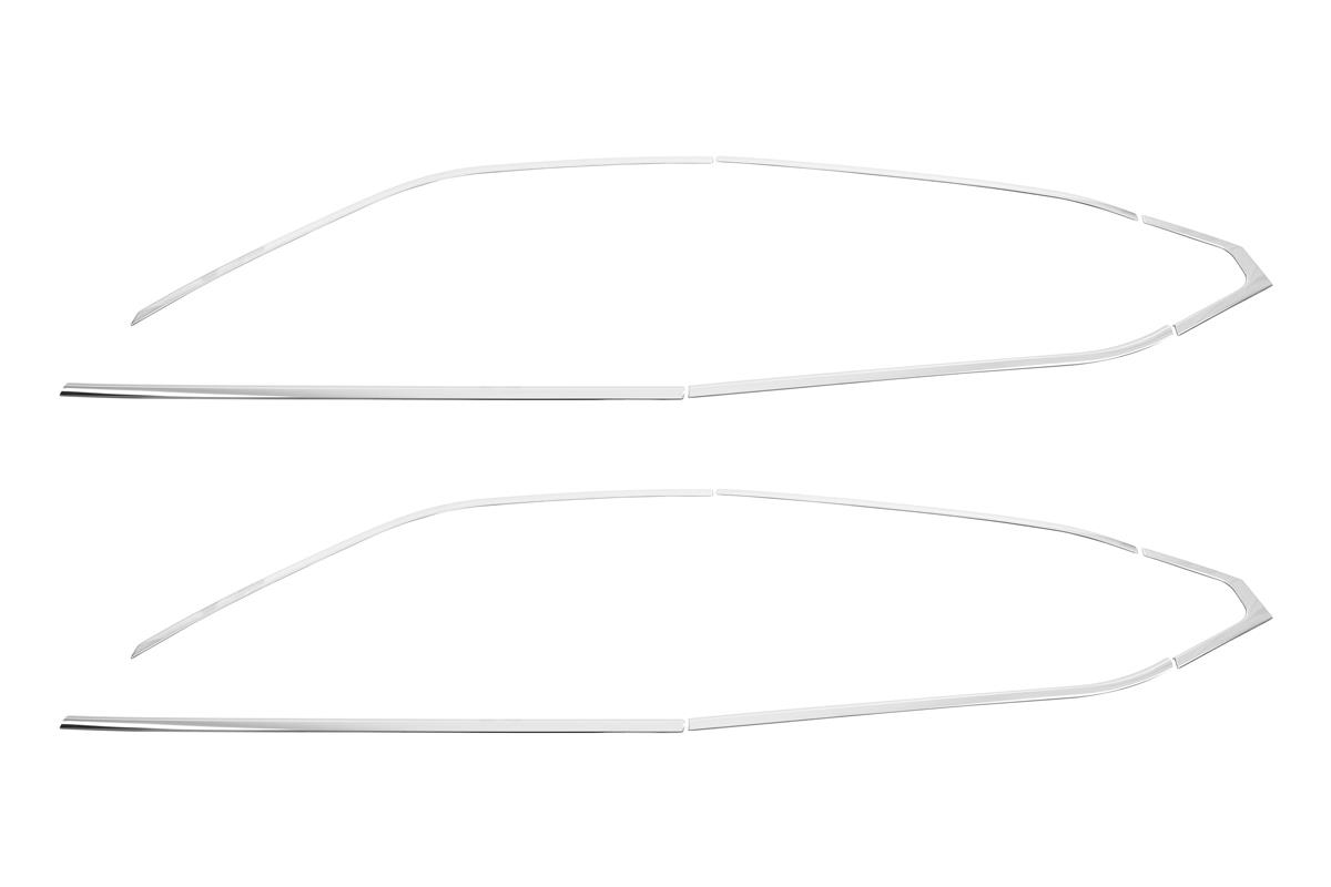 OMSA Nissan Juke 2 Krom Cam Çerçevesi 10 Parça 2020 ve Sonrası