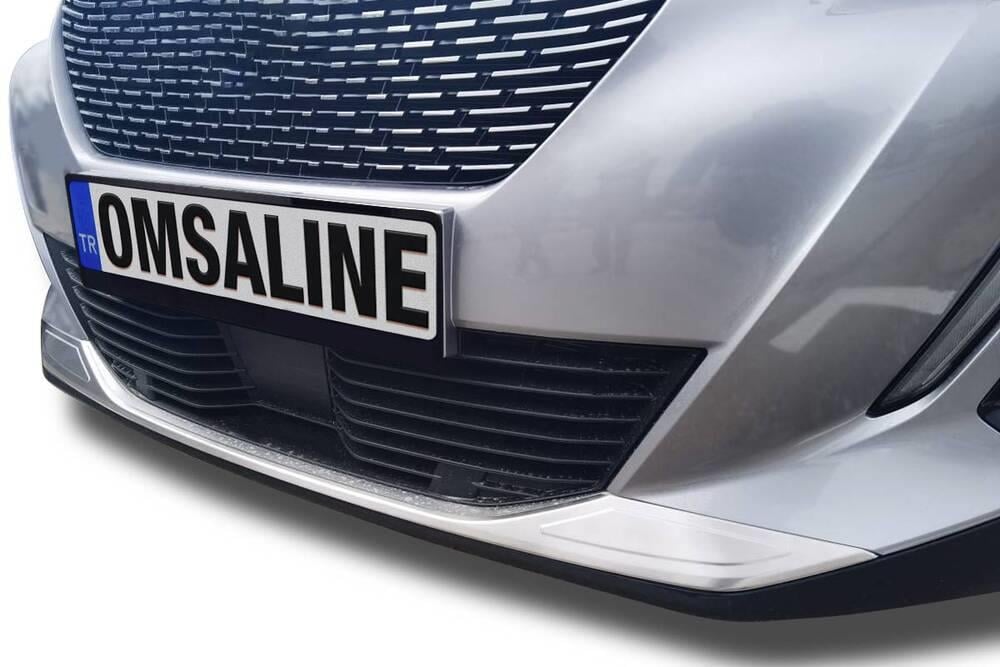 OMSA Peugeot 2008 Krom Ön Tampon Ucu Taşlı 2019 ve Sonrası