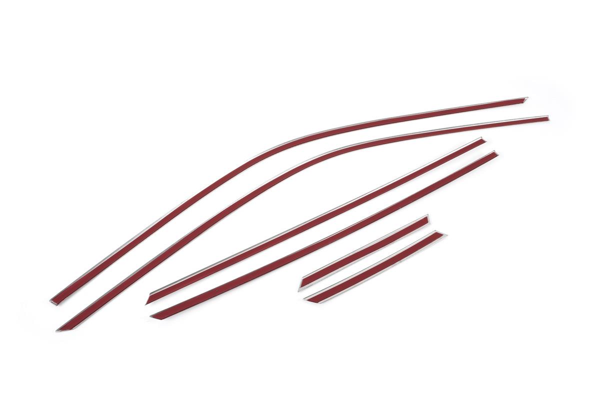 OMSA Peugeot 2008 Krom Üst Cam Çıtası 6 Parça 2020 ve Sonrası