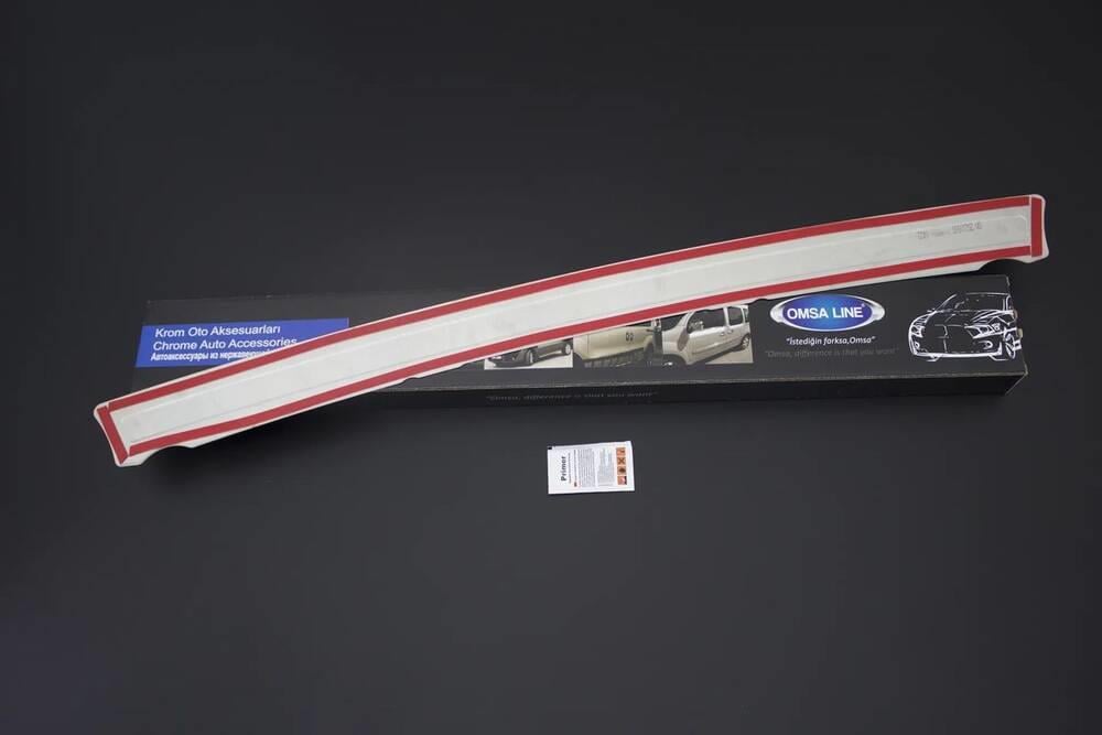OMSA Peugeot 508 Krom Arka Tampon Eşiği Taşlı 2010-2018 Arası