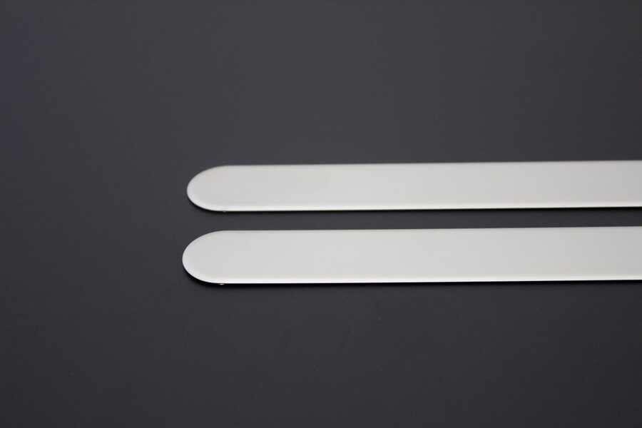 OMSA Renault Clio Symbol 2 Krom Kapı Eşiği 4 Parça  2009-2013 Arası