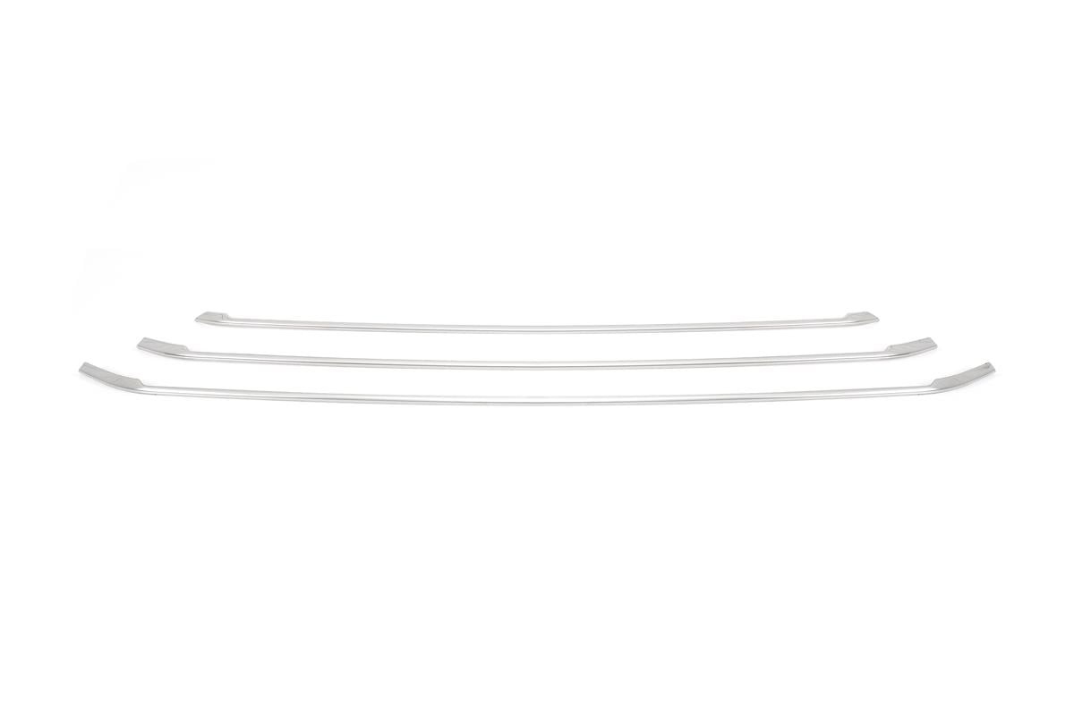 OMSA Renault Express Krom Ön Tampon Alt Çıtası 3 Parça 2021 ve Sonrası