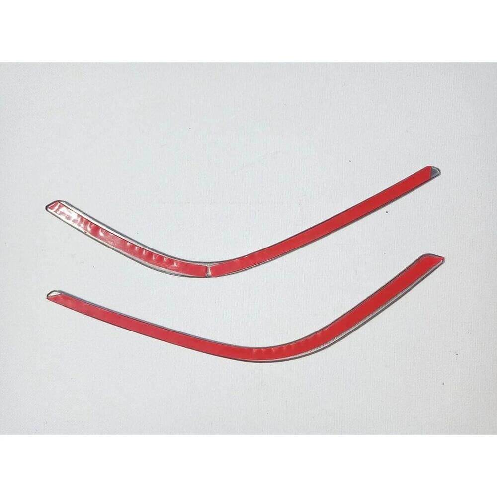 OMSA Renault Megane 4 Sedan Krom Hoparlör Çıtası Taşlı 2 Parça 2021 ve Sonrası