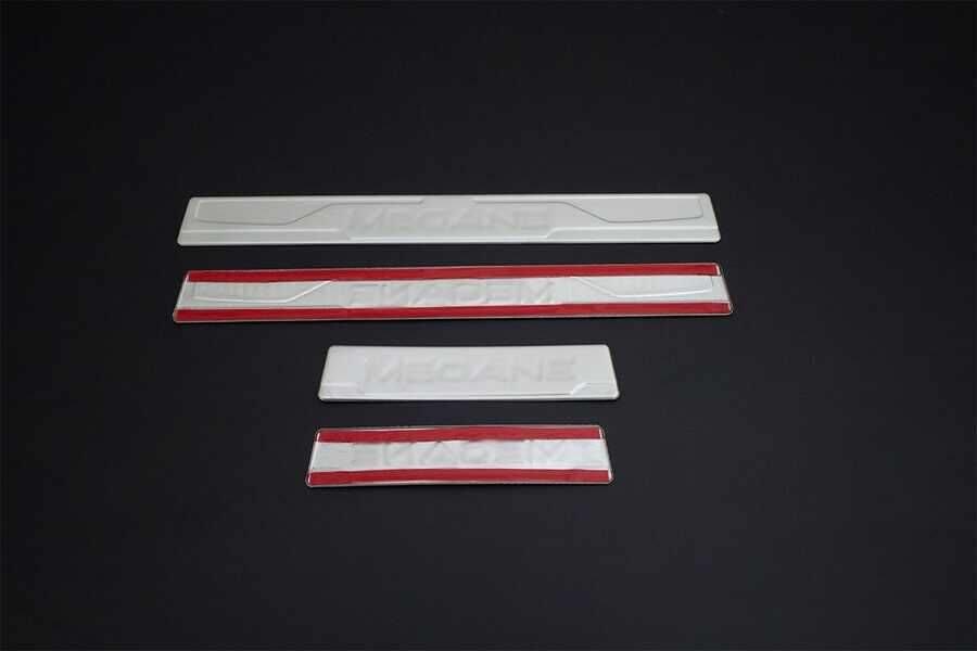 OMSA Renault Megane 4 Sedan Krom Kapı Eşiği 4 Parça Taşlı 2021 ve Sonrası