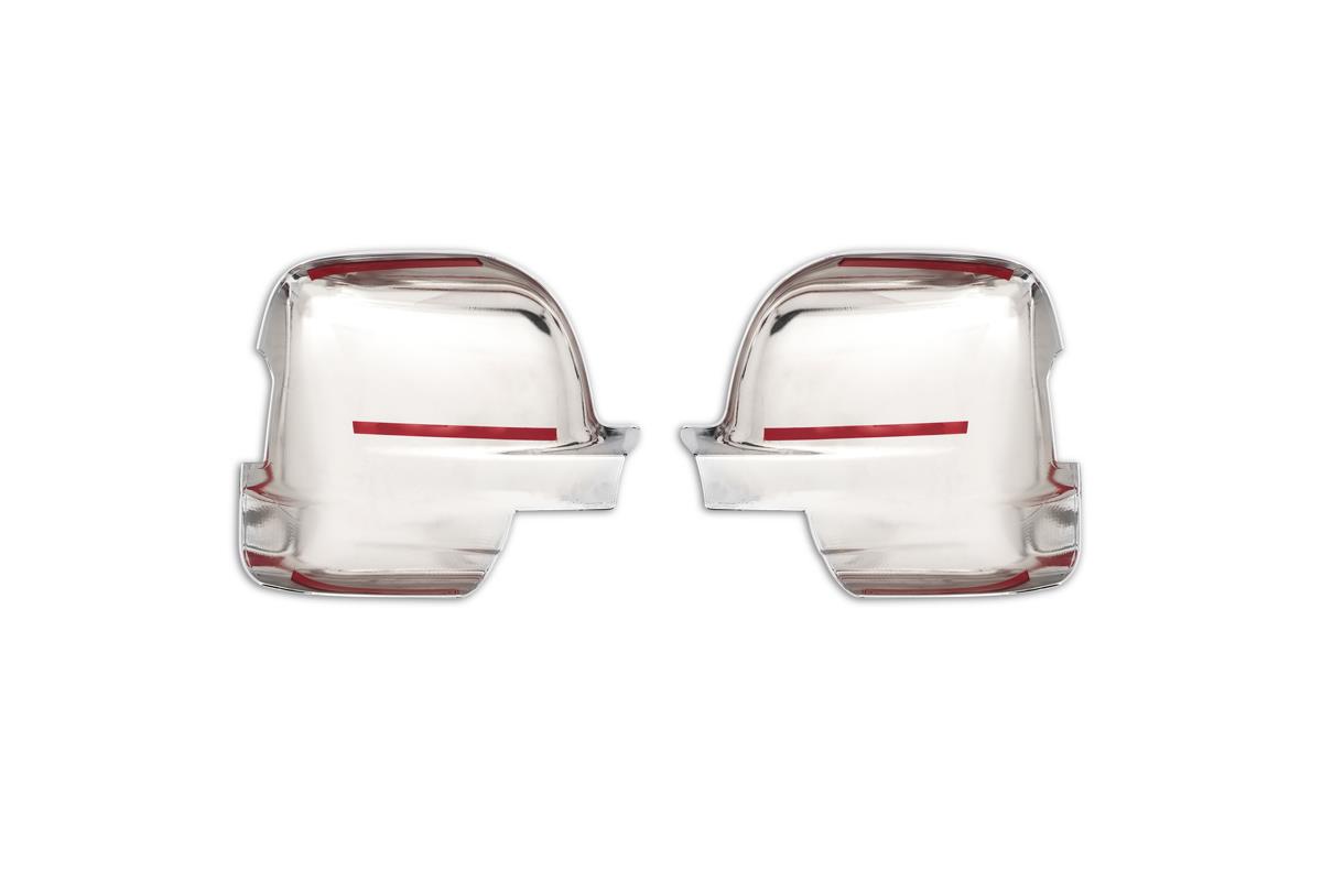 OMSA Renault Trafic 3 Facelift Krom Ayna Kapağı 2 Parça ABS 2023 ve Sonrası