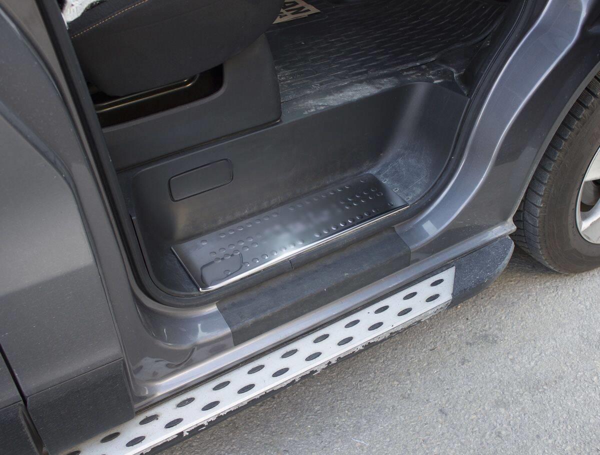 OMSA Renault Trafic 3 Krom Kapı Eşiği Normlu 3 Parça 2014 ve Sonrası