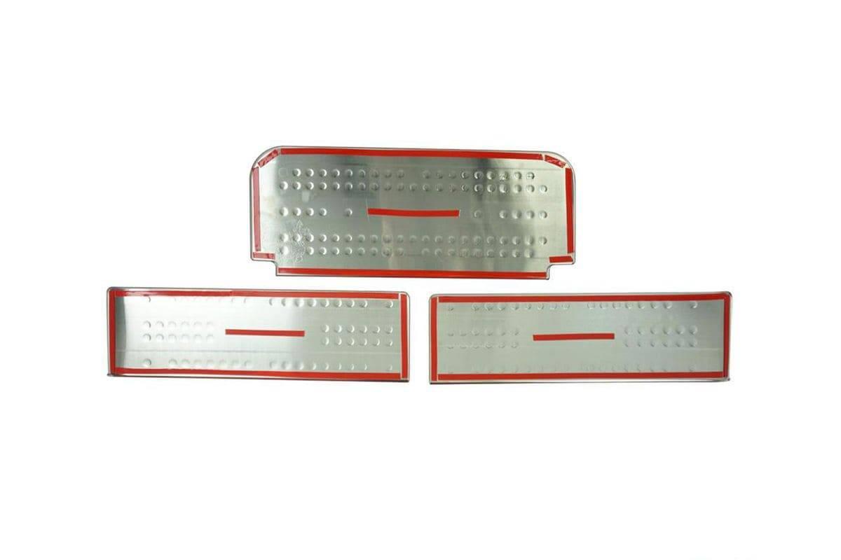 OMSA Renault Trafic 3 Krom Kapı Eşiği Normlu 3 Parça 2014 ve Sonrası