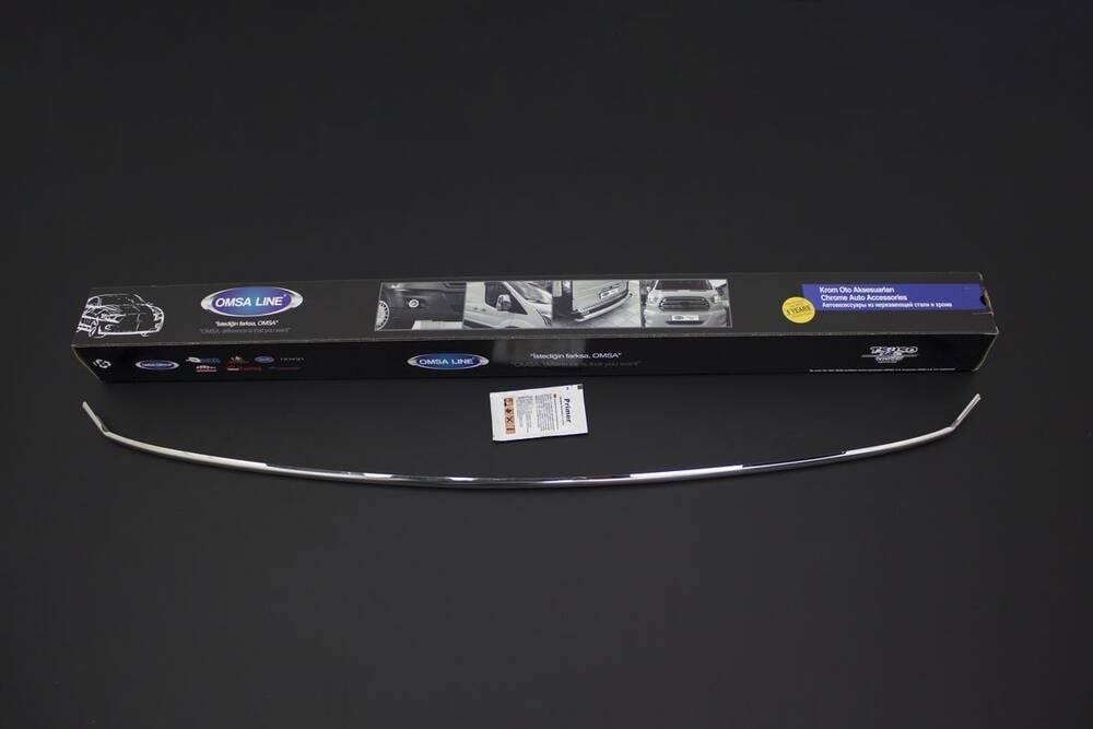 OMSA Skoda Octavia 3 A7 Krom Ön Tampon Çıtası 2013-2016 Arası