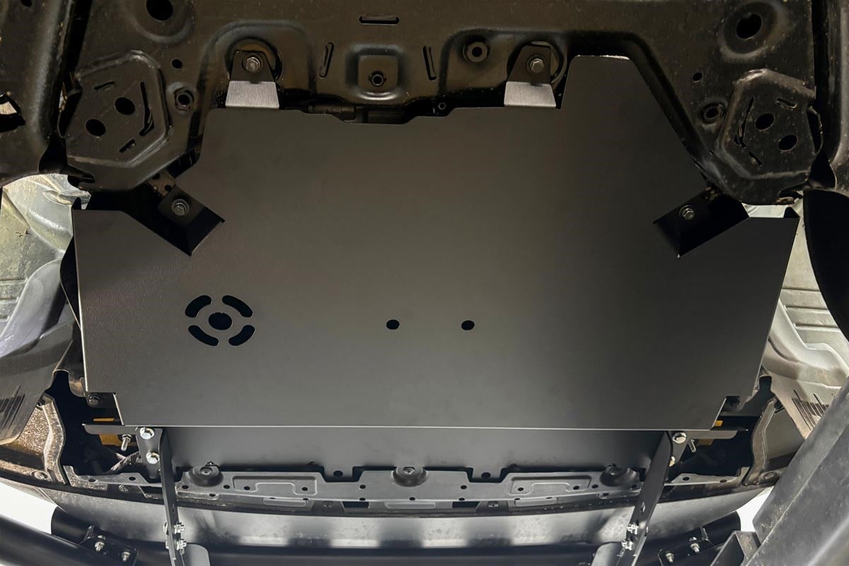 OMSA Ssangyong KGM Musso EV Shark Ön Koruma + Karter Koruma Çap:76 Siyah 2025 ve Sonrası