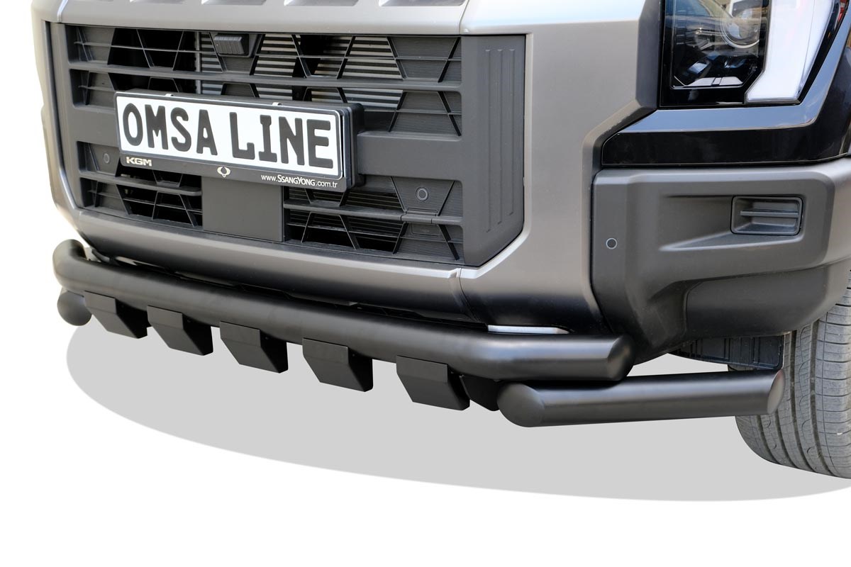 OMSA Ssangyong KGM Musso Shark Ön Koruma Çap:76 Siyah 2026 ve Sonrası