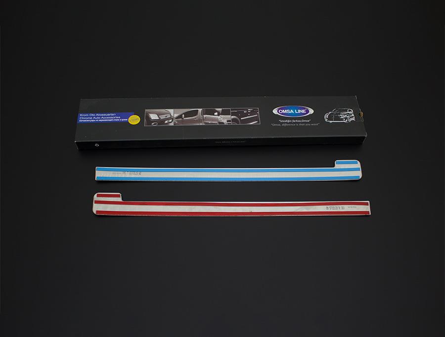 OMSA Toyota Proace City Krom Sürgülü Kapı Çıtası 2 Parça 2019 ve Sonrası