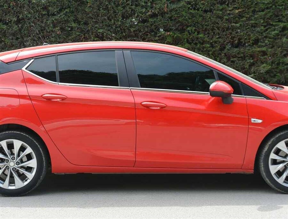 Opel Astra K Krom Alt Cam Çerçevesi 8 Parça 2015 ve Sonrası