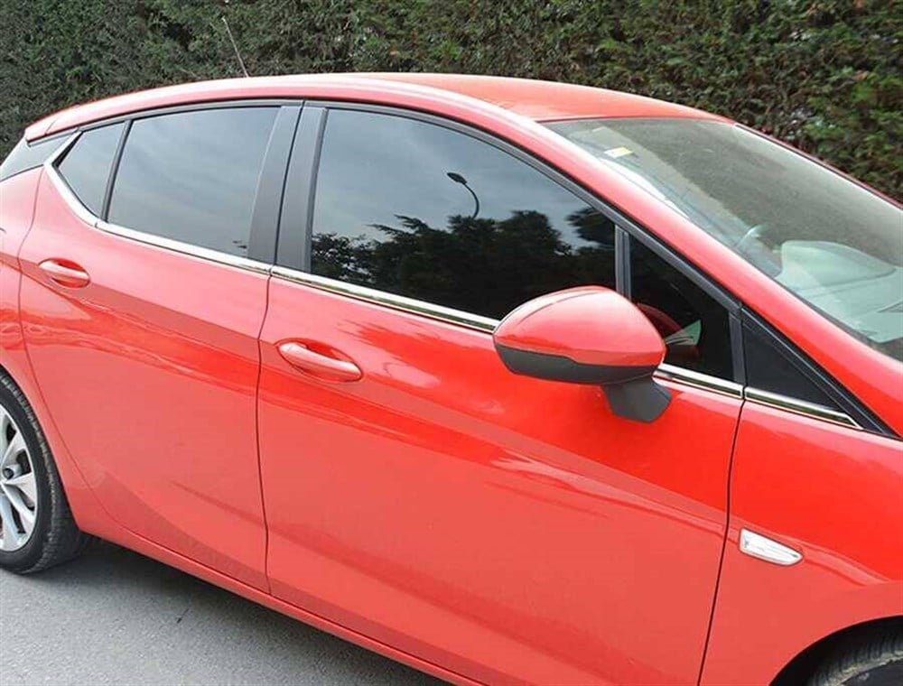 Opel Astra K Krom Alt Cam Çerçevesi 8 Parça 2015 ve Sonrası