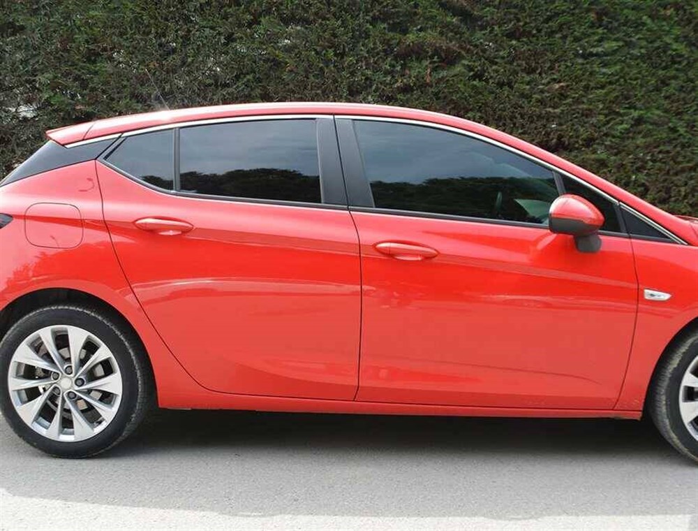 Opel Astra K Krom Üst Cam Çerçevesi 8 Parça 2015 ve Sonrası