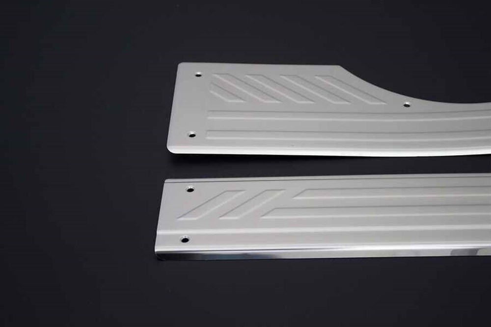 Opel Combo D Krom İç Kapı Eşiği 4 Parça Taşlı 2011-2018 Arası