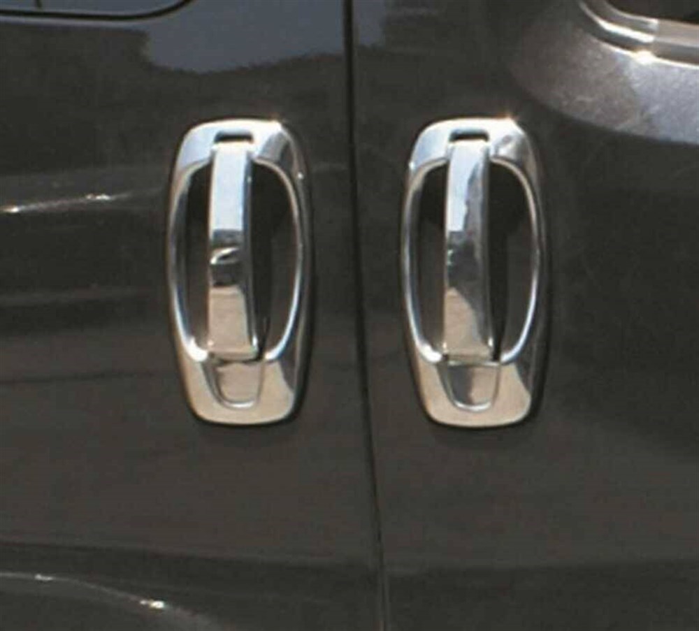 Opel Combo D Krom Kapı Kolu ve Çerçevesi 4 Kapı 8 Parça 2011-2018 Arası