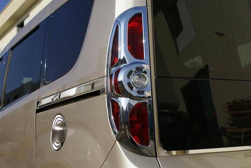 Opel Combo Krom Stop Çerçevesi 2 Parça Abs 2011-2018 Arası