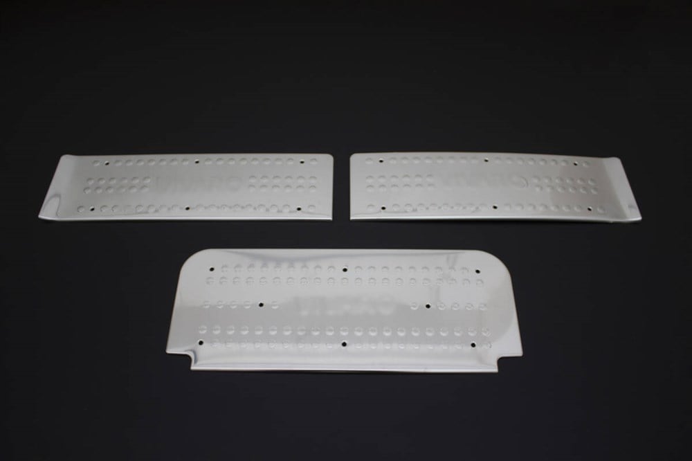 Opel Vivaro 2 Krom Kapı Eşiği 3 Parça 2001-2014 Arası