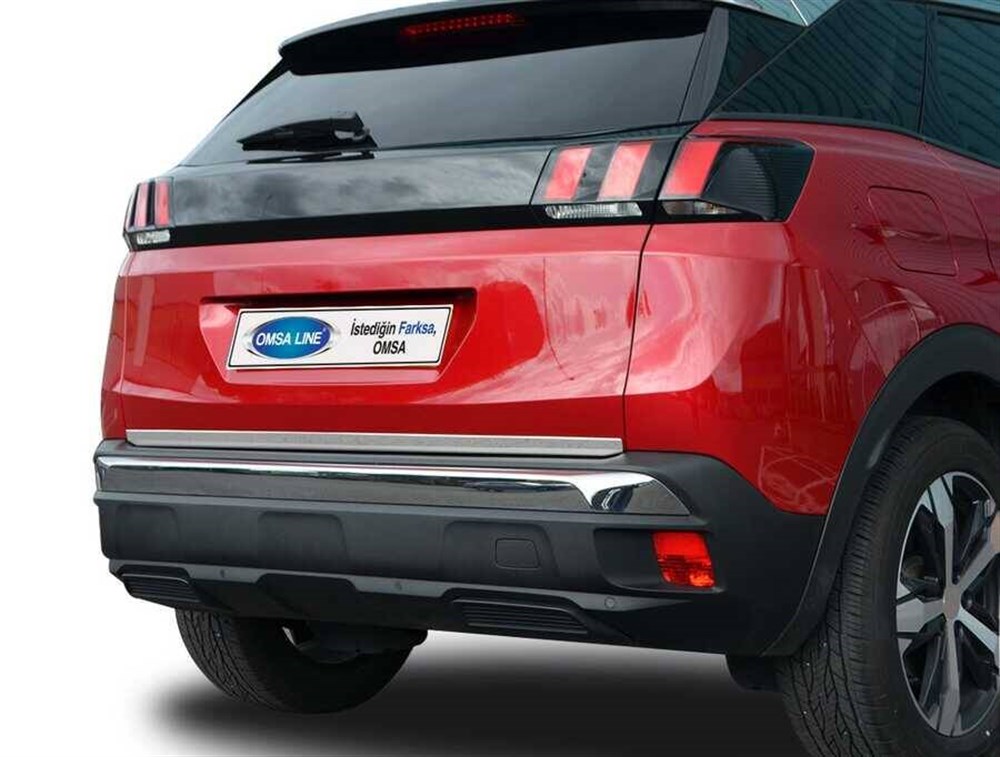 Peugeot 3008 Krom Bagaj Alt Çıta 2016 ve Sonrası