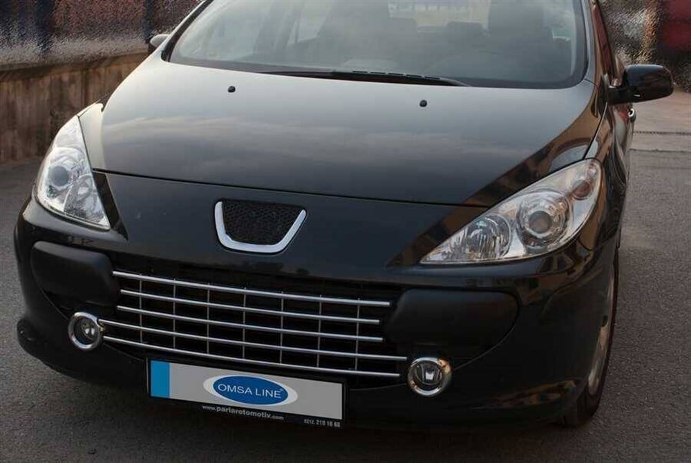 Peugeot 307 HB  Krom Ön Tampon Koruma 2006-2008 Arası
