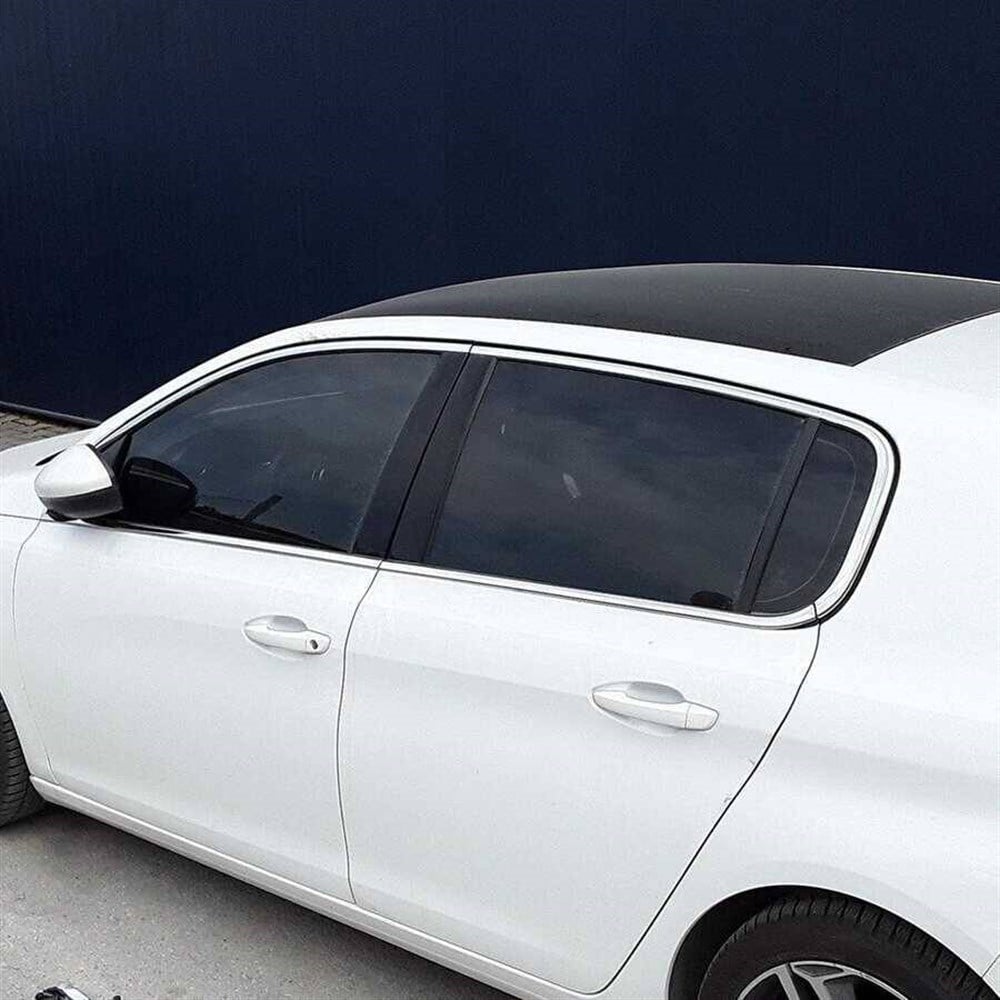 Peugeot 308 Krom Cam Çerçevesi 10 Parça 2014 ve Sonrası