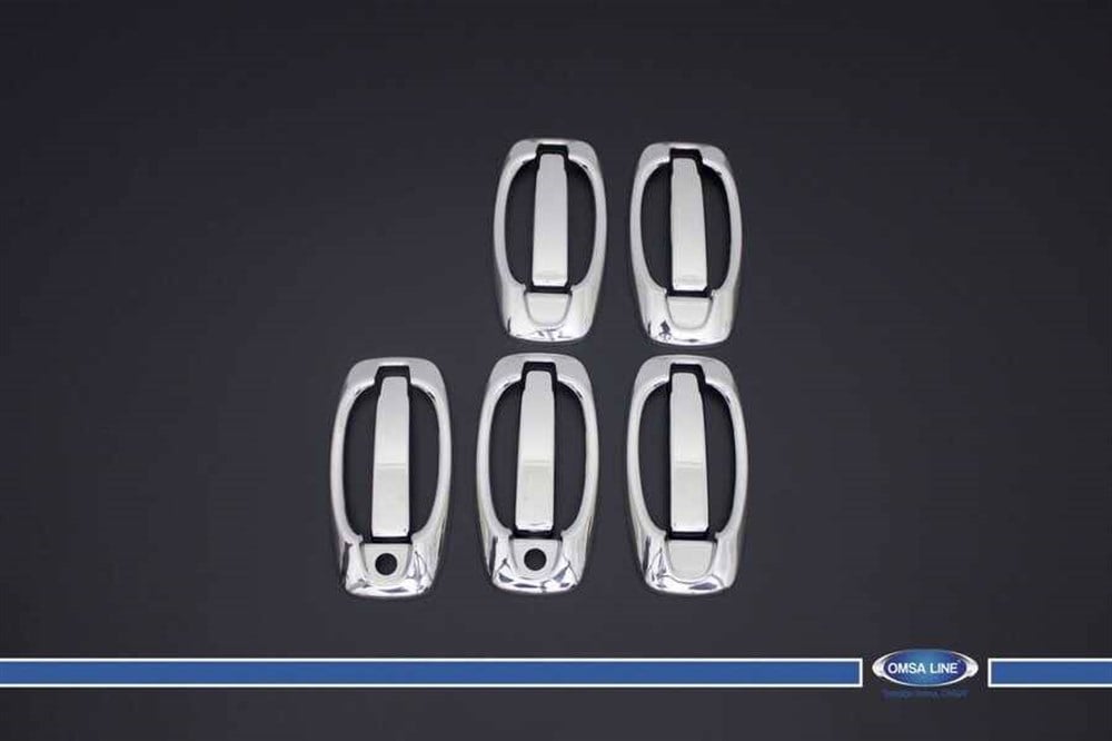 Peugeot Bipper Krom Kapı Kolu 5 Kapı Set 2008 ve Sonrası