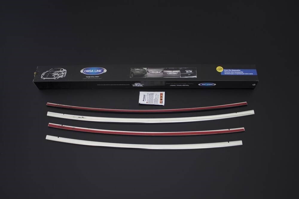 Peugeot Bipper Krom Ön Tampon Çıtası 4 Parça 2008 ve Sonrası