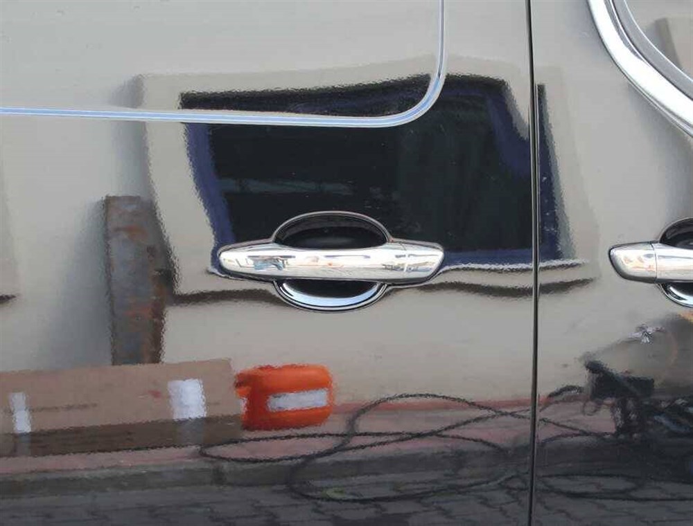 Peugeot Expert Traveller Krom Kapı Kolu 5 Kapı 10 Parça 2017 ve Sonrası