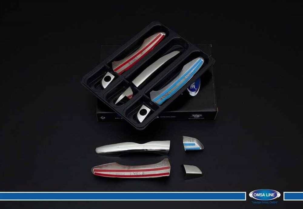 Peugeot Expert Traveller Krom Kapı Kolu 5 Kapı 10 Parça 2017 ve Sonrası