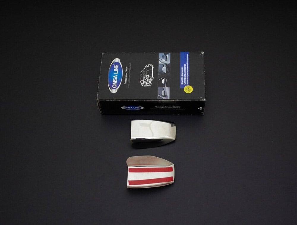 Peugeot Partner 2 Tepee Krom Bagaj Menteşe Kapağı 2 Parça 2008-2018 Arası