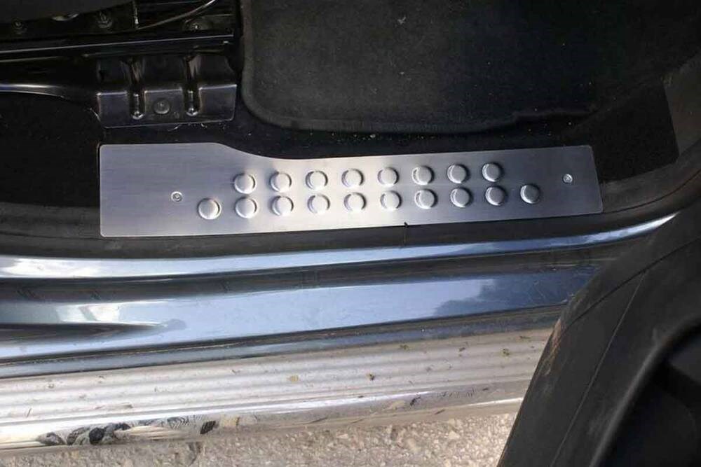 Peugeot Partner Krom Tepee İç Kapı Eşiği 4 Parça 2008-2018 Arası