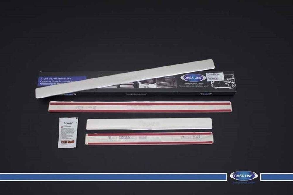 Peugeot Partner Tepee Krom Kapı Eşiği 4 Parça 2008-2018 Arası