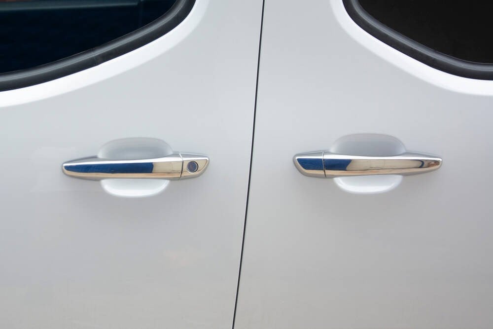 Peugeot Rifter Krom Kapı Kolu 4 Kapı 8 Parça 2019 ve Sonrası