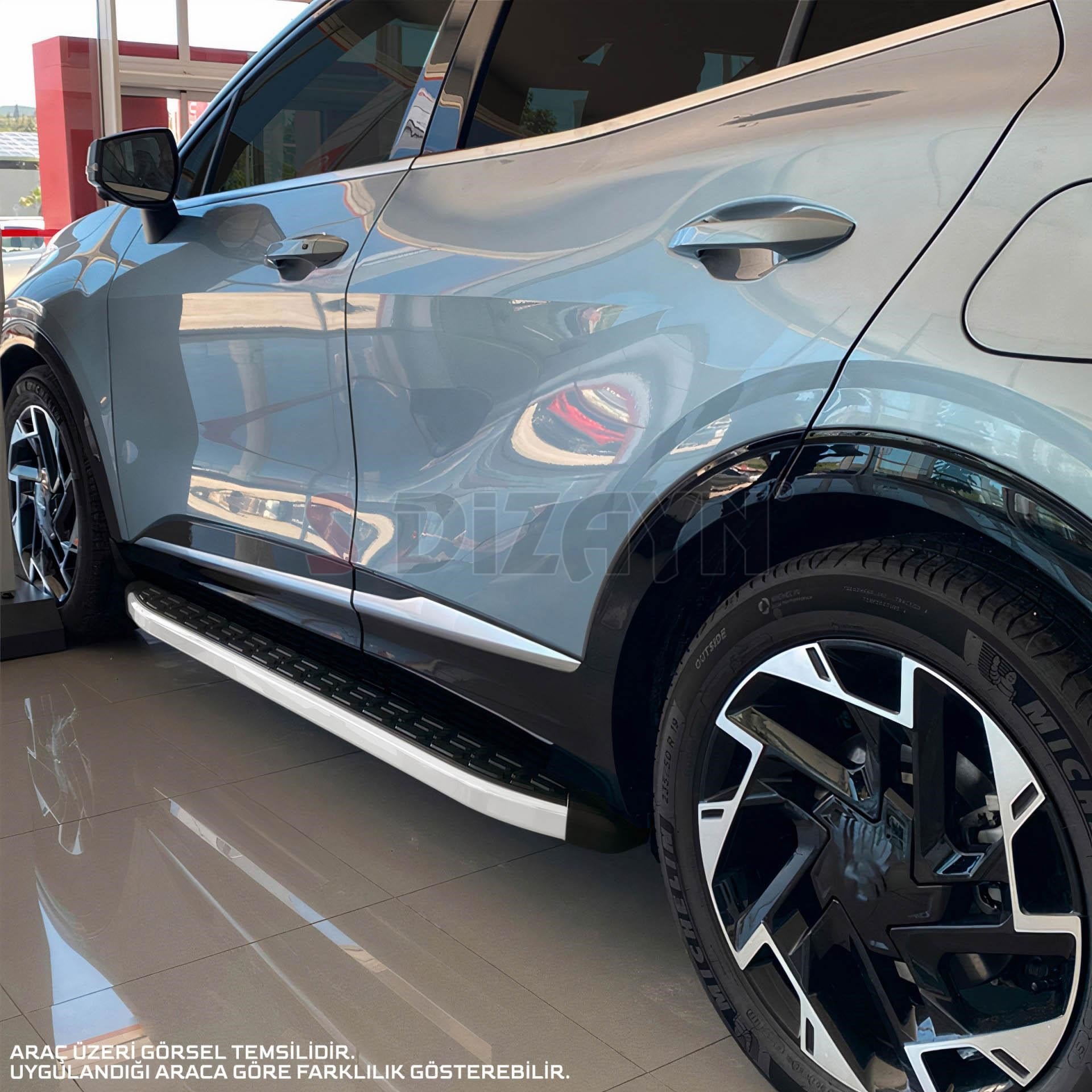 Porsche Cayenne 2 Evo Aluminyum Yan Basamak 193 Cm 2011-2017