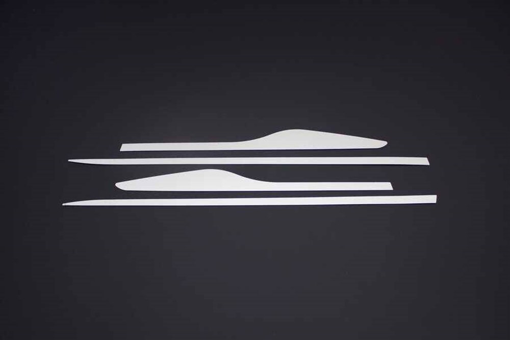 Renault Clio 4 HB/SW Krom Yan Kapı Çıtası 4 Parça 2012-2018 Arası