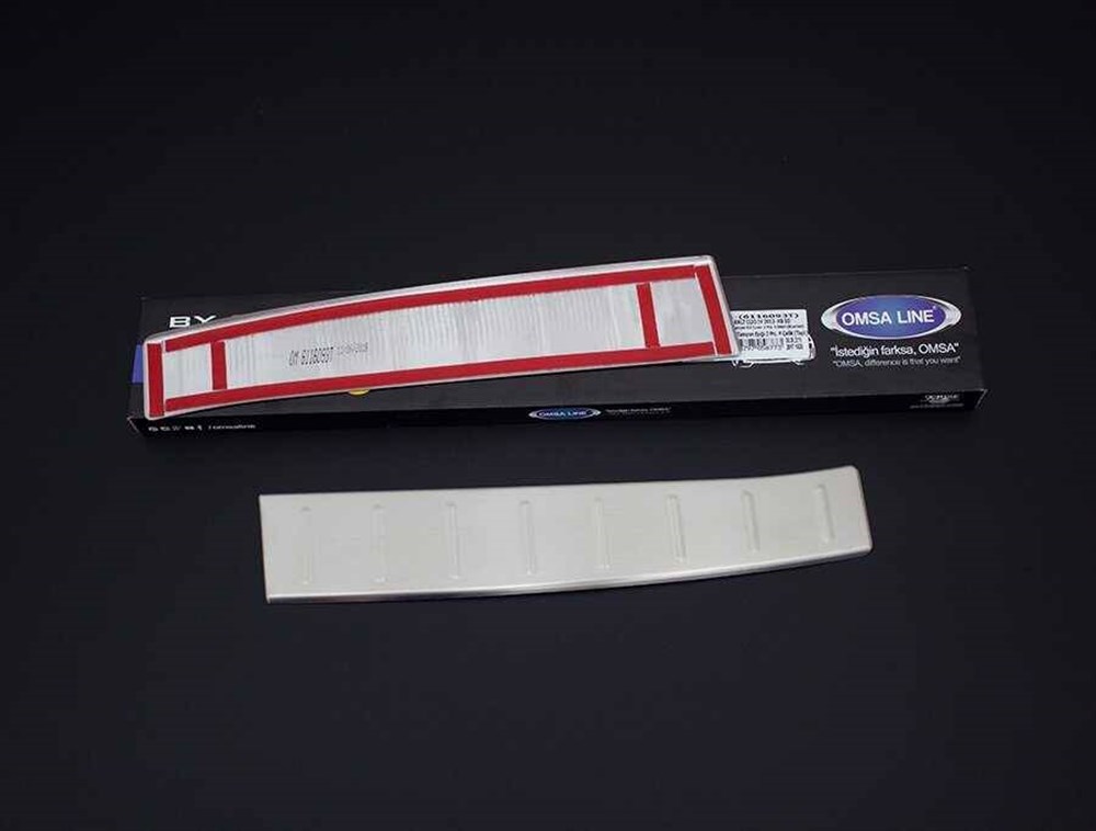 Renault Clio 4 Krom Arka Tampon Eşiği Taşlı 2012-2018 Arası