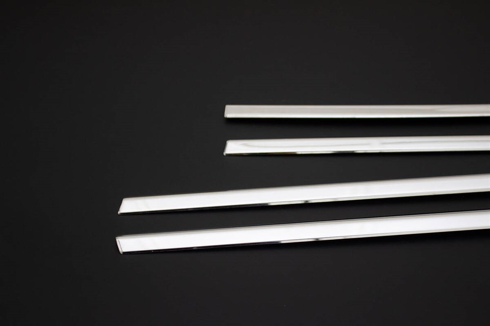 Renault Clio 5 Krom Cam Çıtası 8 Parça 2019 ve Sonrası