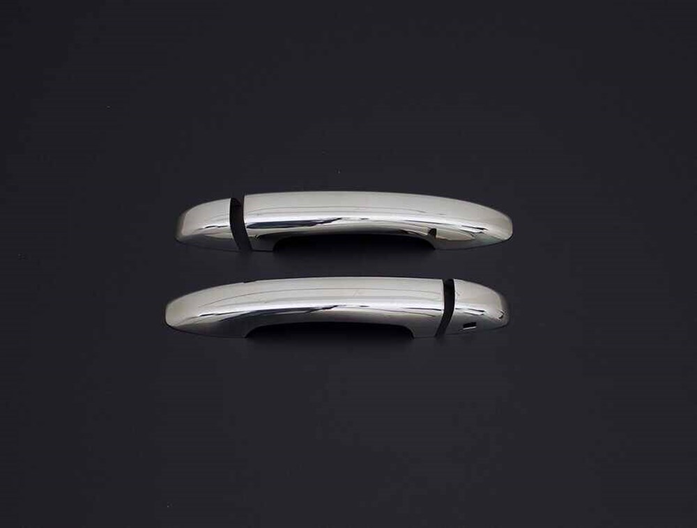 Renault Clio 5 Krom Kapı Kolu Sensörsüz 2 Kapı 4 Parça 2019 ve Sonrası