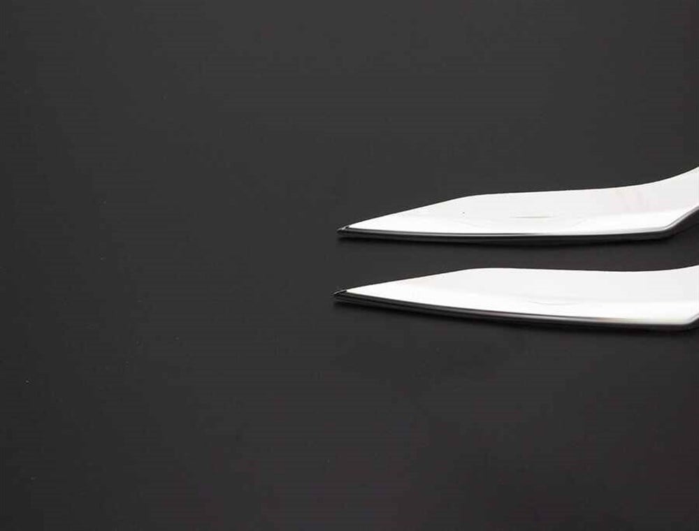 Renault Clio 5 Krom Sis Farı Çıtası 4 Parça 2019 ve Sonrası