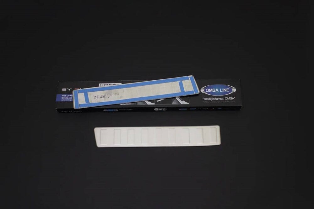 Renault Kadjar Krom Bagaj Eşiği 2 Parça Taşlı 2015-2019 Arası