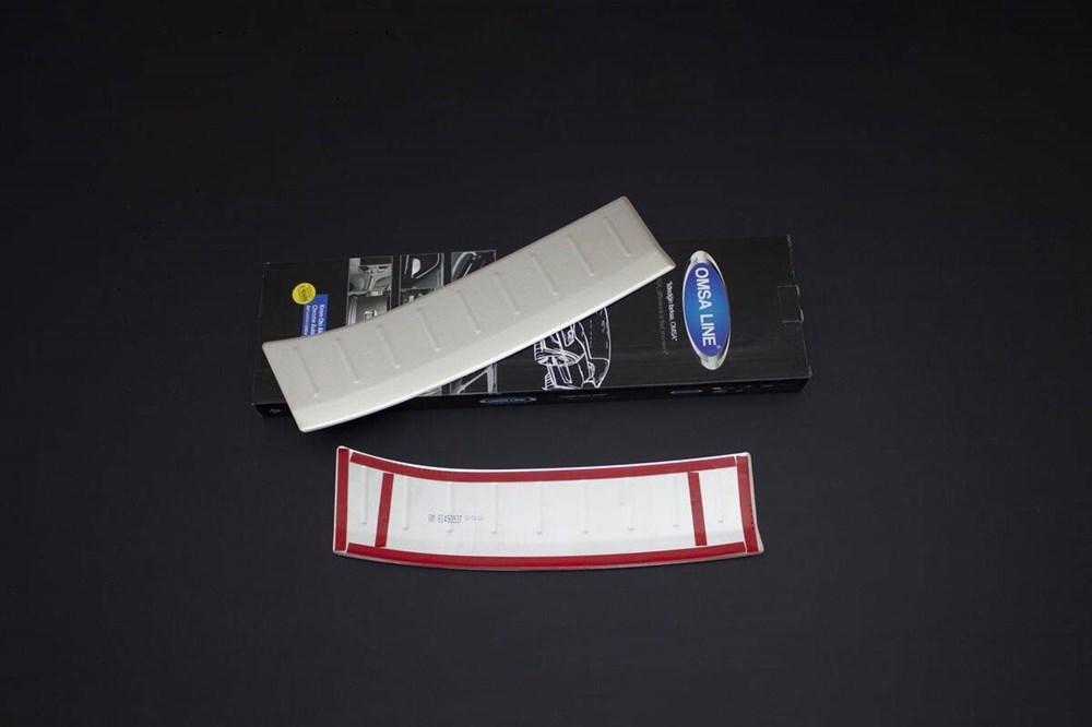 Renault Megane 4 HB Krom Arka Tampon Eşiği Taşlı 2016-2020 Arası