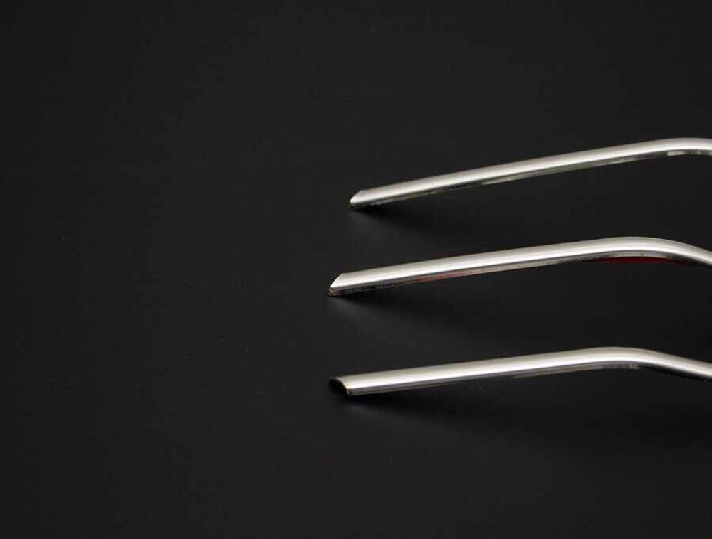 Renault Megane 4 HB Krom Ön Tampon Alt Çıta 7 Parça 2016-2020 Arası