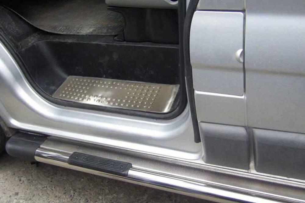 Renault Trafic 2 Krom Kapı Eşiği 3 Parça 2004-2014 Arası
